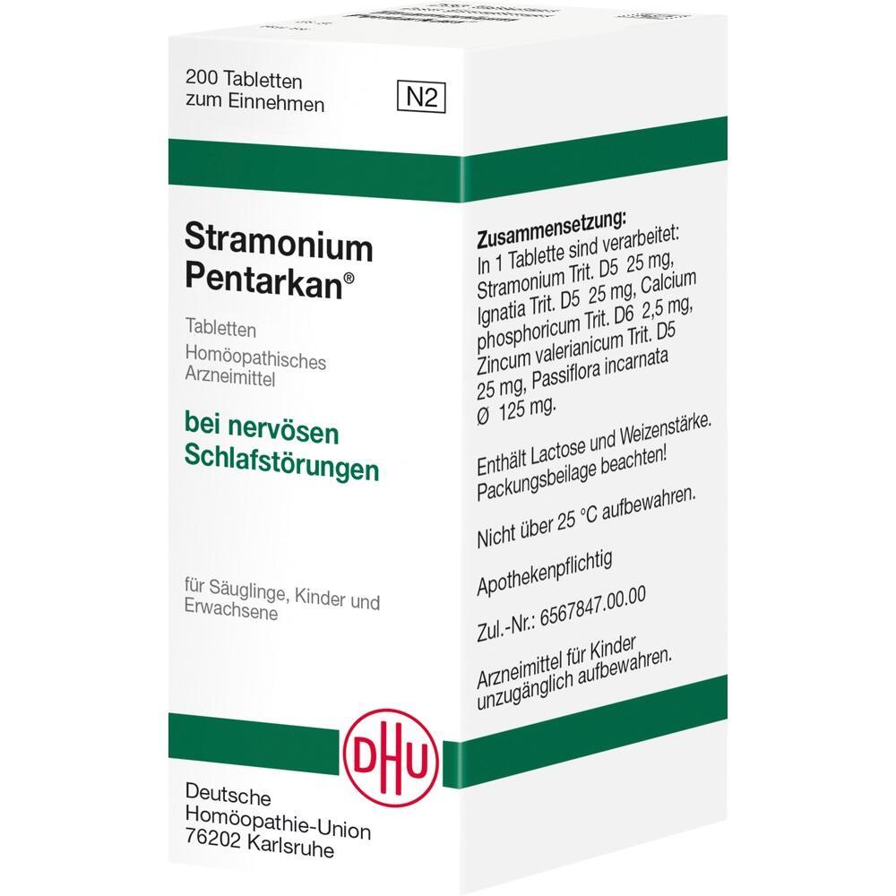 Wei&szlig;e Medikamentenschachtel f&uuml;r nerv&ouml;se Schlafst&ouml;rungen, hom&ouml;opathisches Mittel.