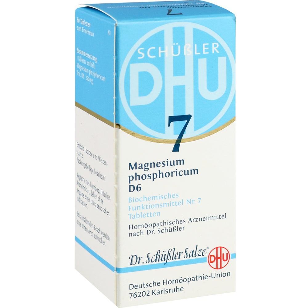 Eine Packung mit Sch&uuml;&szlig;ler-Salzen Nr. 7 von Dr. Sch&uuml;&szlig;ler.