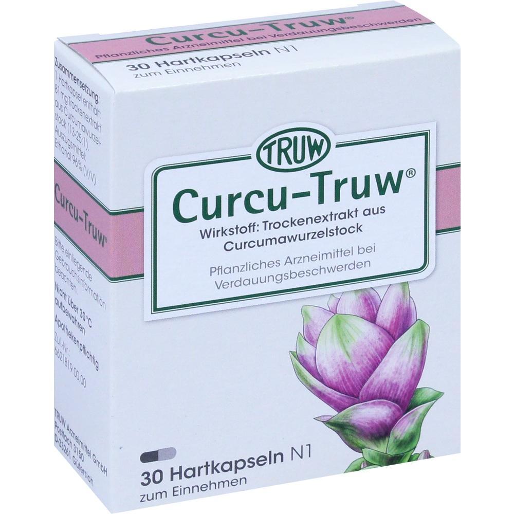 Eine Packung mit pflanzlichen Kapseln f&uuml;r Verdauungsbeschwerden.