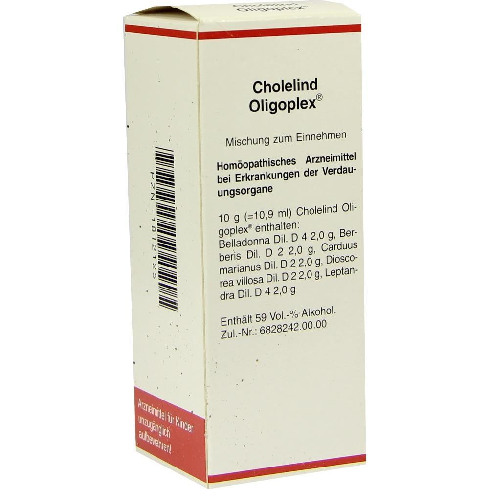 Eine Packung homöopathisches Mittel für Verdauungsprobleme mit Dosierungsangaben.