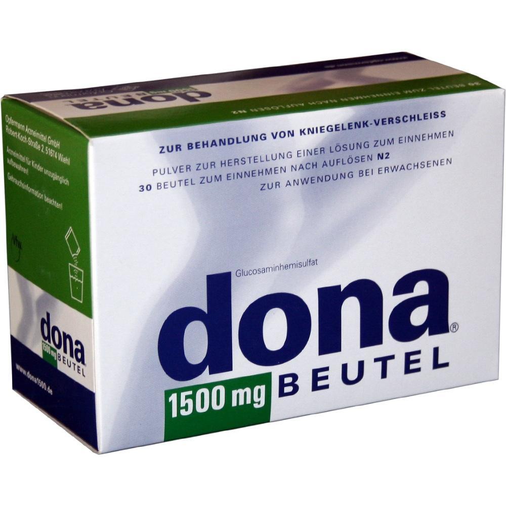 Eine Packung Pulver zur Behandlung von Kniegelenk-Verschleiß.