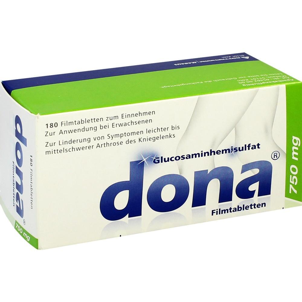 Eine Packung mit 180 Tabletten für Gelenkschmerzen bei Erwachsenen.