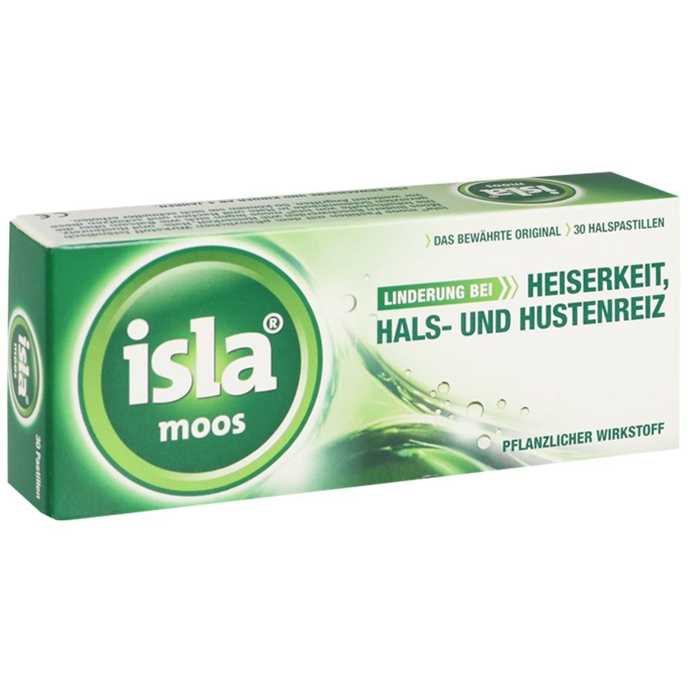 Gr&uuml;ne Packung mit Lutschpastillen zur Linderung von Halsbeschwerden.