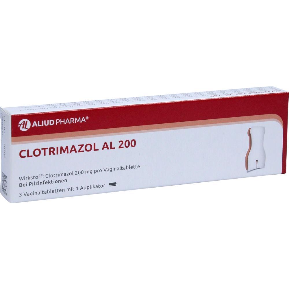 Eine Packung mit Clotrimazol-Tabletten gegen Pilzinfektionen.