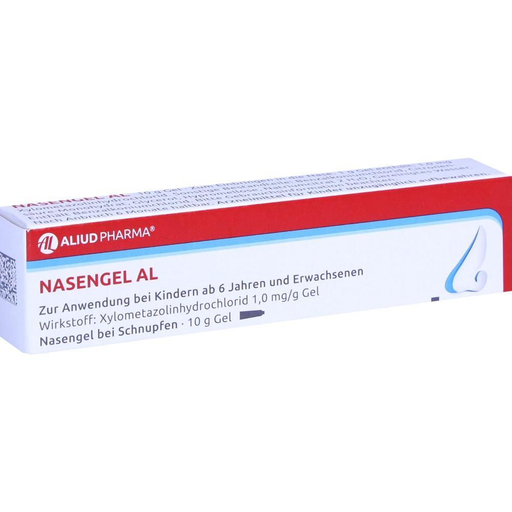 Nasenspray f&uuml;r Kinder ab 6 Jahren gegen Schnupfen von Aliud Pharma.