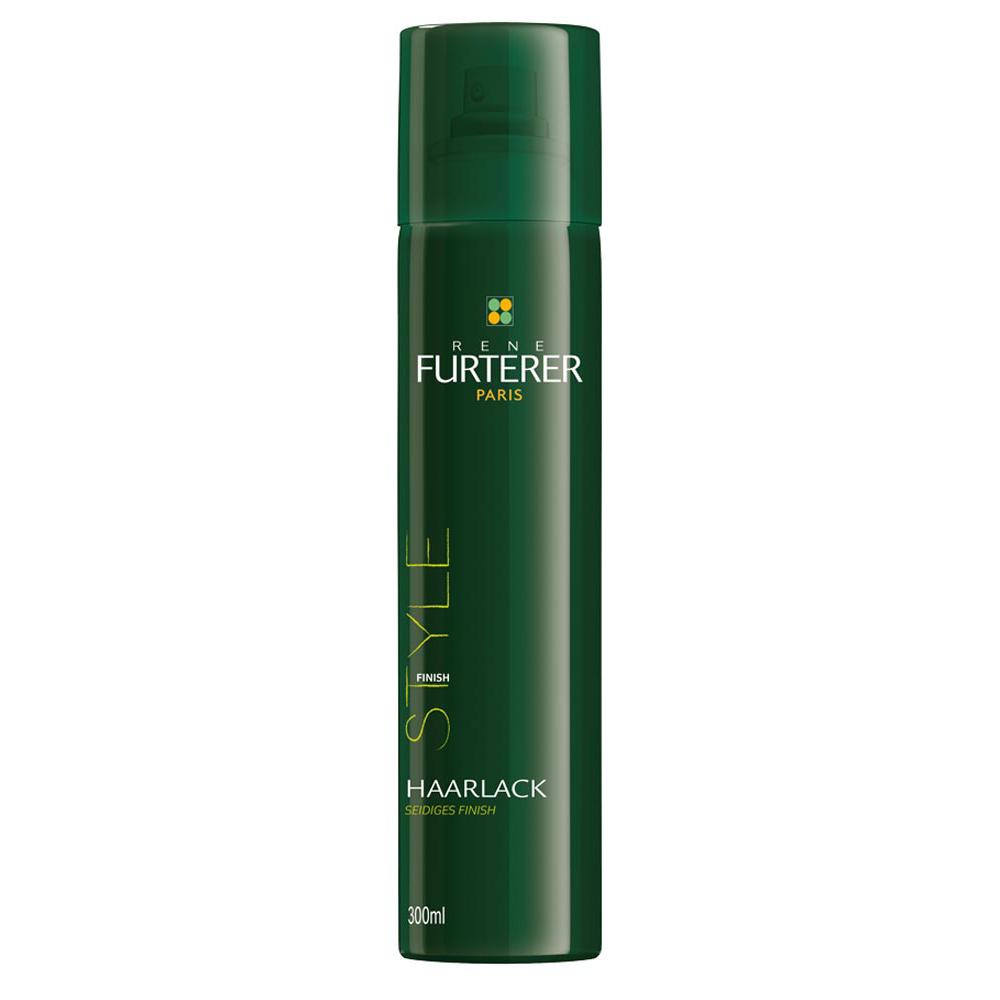 Grüne Sprühdose für Haarlack mit 300 ml Inhalt.