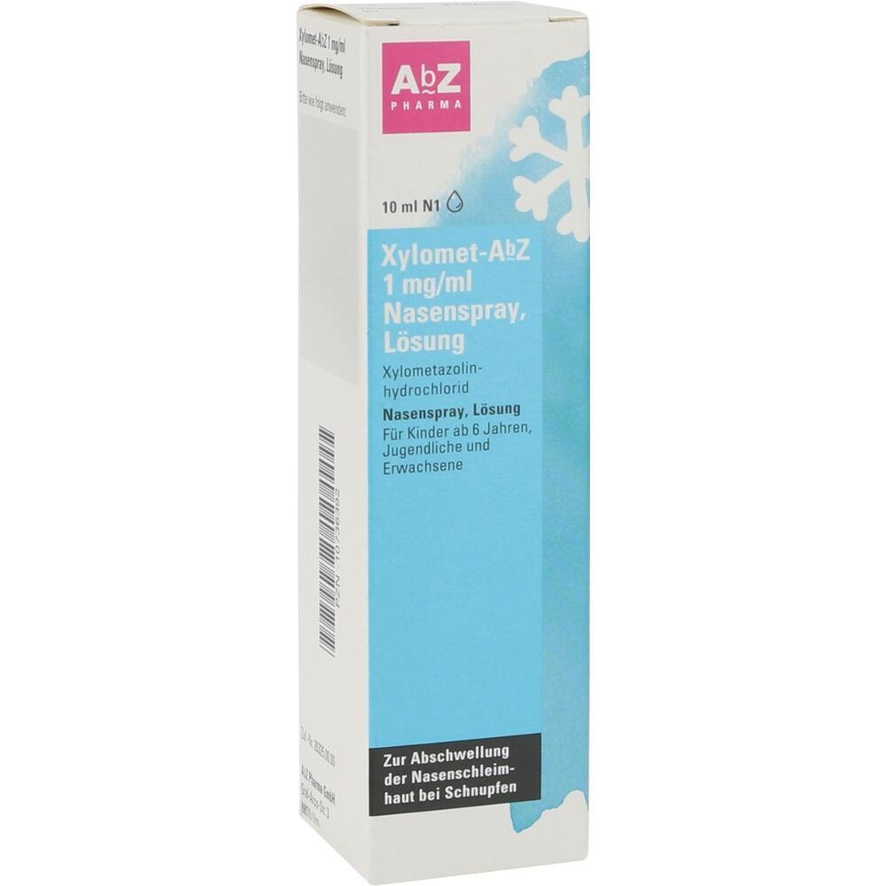 Eine Packung Nasenspray f&uuml;r Erwachsene und Kinder ab 6 Jahren.