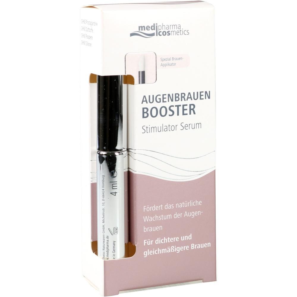 Eine Schachtel mit Augenbrauen Serum für dichteres Haarwachstum.