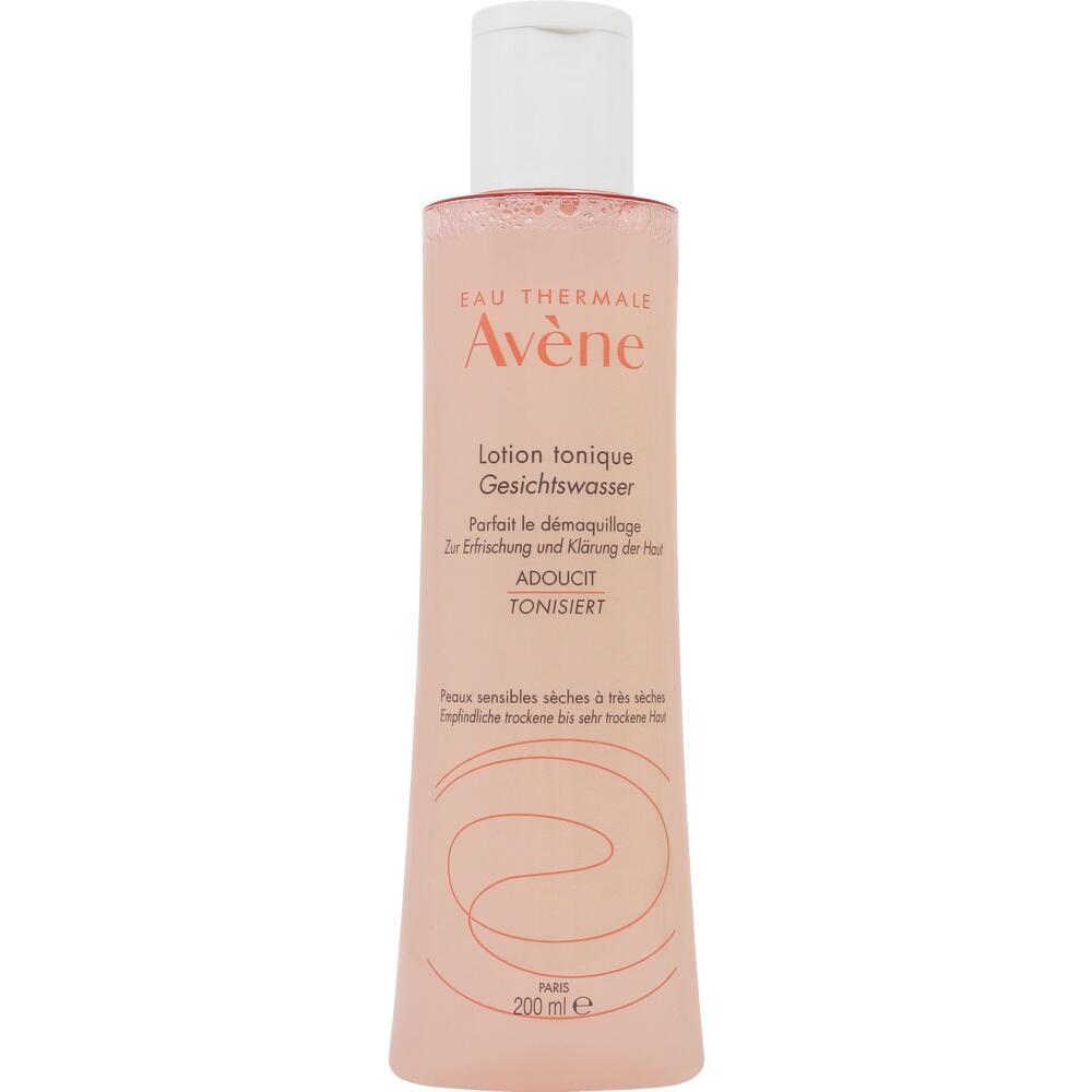 Flasche mit Gesichtswasser der Marke Av&egrave;ne f&uuml;r empfindliche Haut.