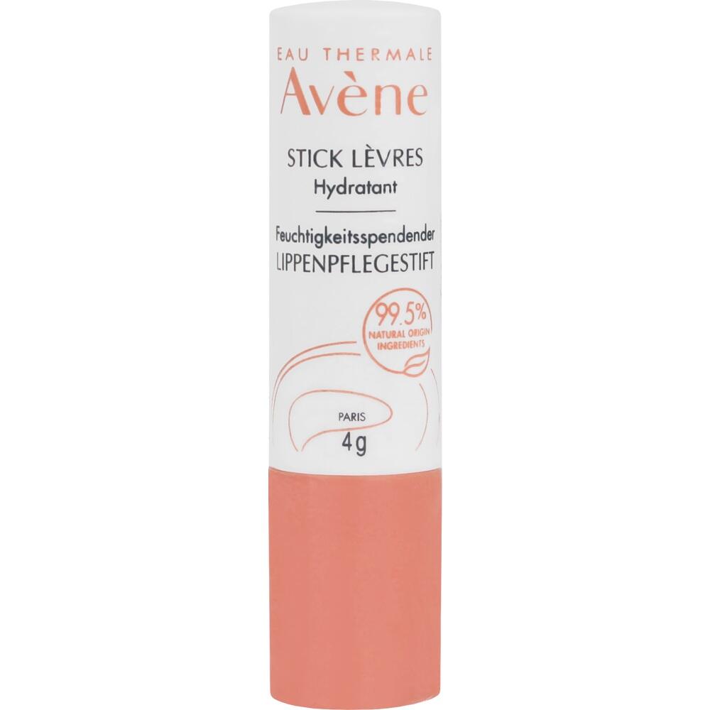 Lippenpflegestift von Av&egrave;ne in wei&szlig;er und rosa Verpackung.